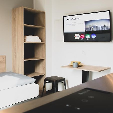 Das Schlafwerk Stuttgart-Nord Volldigitales Hotel-Self-Check In - Keine Rezeption-Lowbudget-Cashless Korntal-Münchingen Exteriér fotografie