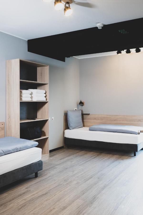 Das Schlafwerk Stuttgart-Nord Volldigitales Hotel-Self-Check In - Keine Rezeption-Lowbudget-Cashless Korntal-Münchingen Exteriér fotografie