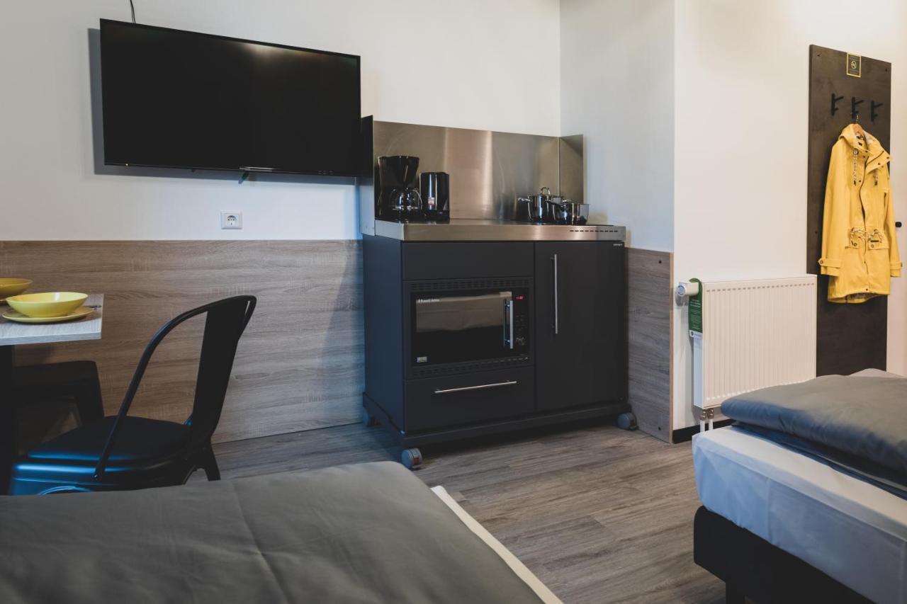 Das Schlafwerk Stuttgart-Nord Volldigitales Hotel-Self-Check In - Keine Rezeption-Lowbudget-Cashless Korntal-Münchingen Exteriér fotografie