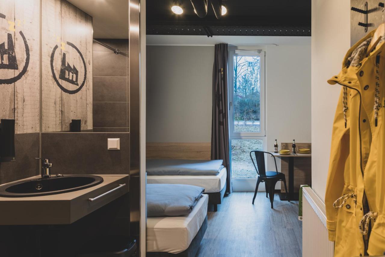 Das Schlafwerk Stuttgart-Nord Volldigitales Hotel-Self-Check In - Keine Rezeption-Lowbudget-Cashless Korntal-Münchingen Exteriér fotografie