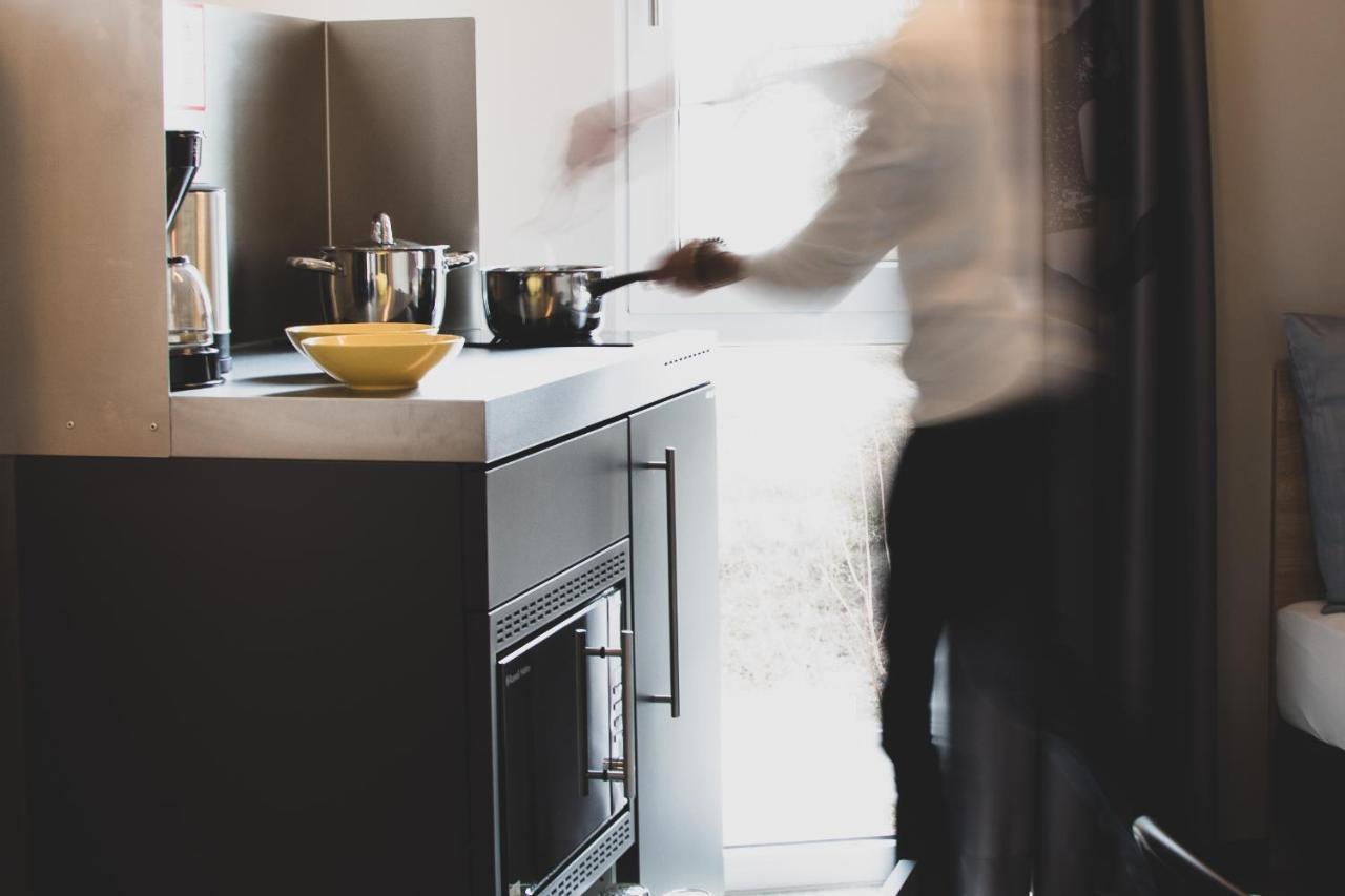 Das Schlafwerk Stuttgart-Nord Volldigitales Hotel-Self-Check In - Keine Rezeption-Lowbudget-Cashless Korntal-Münchingen Exteriér fotografie