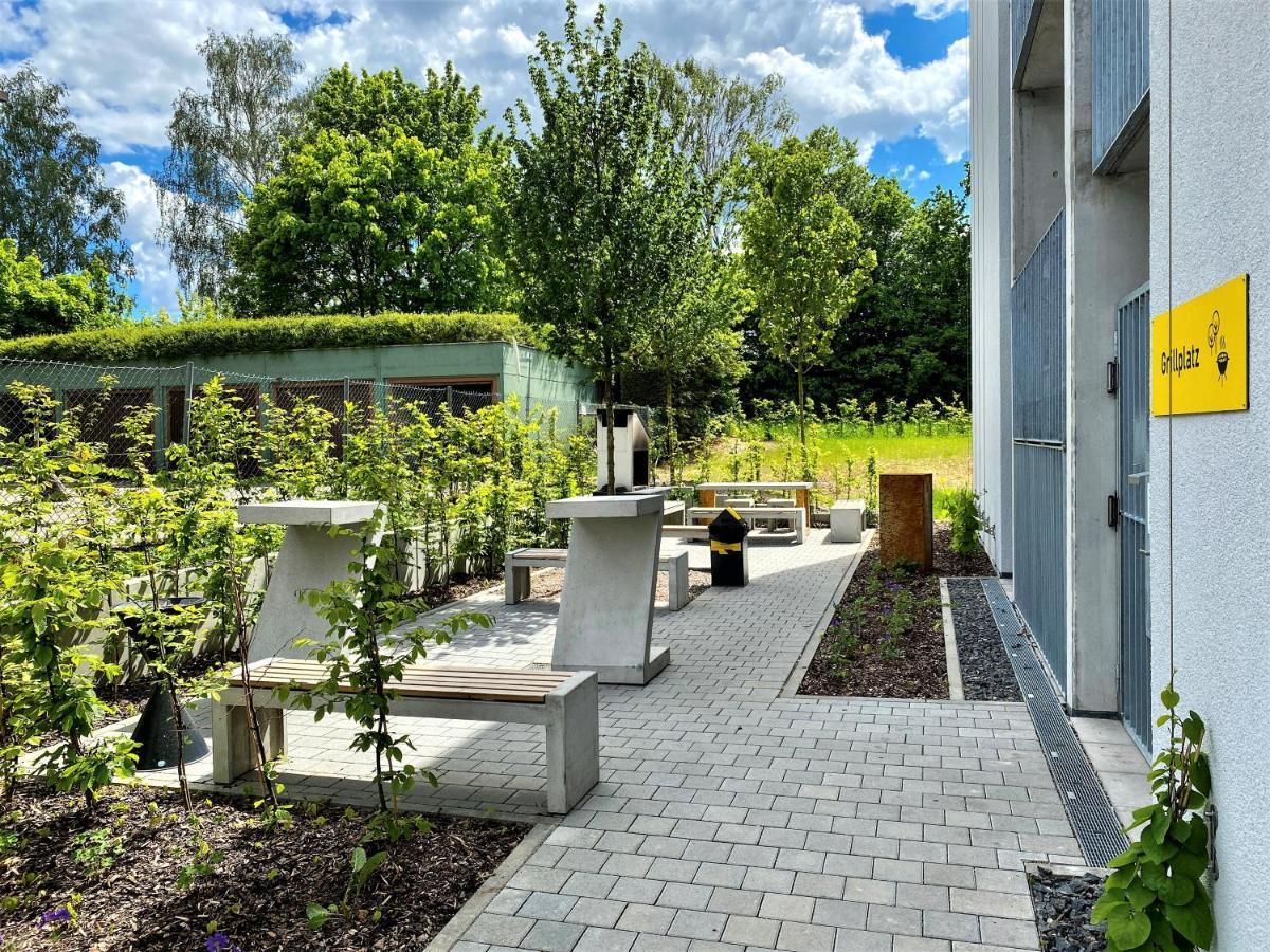 Das Schlafwerk Stuttgart-Nord Volldigitales Hotel-Self-Check In - Keine Rezeption-Lowbudget-Cashless Korntal-Münchingen Exteriér fotografie