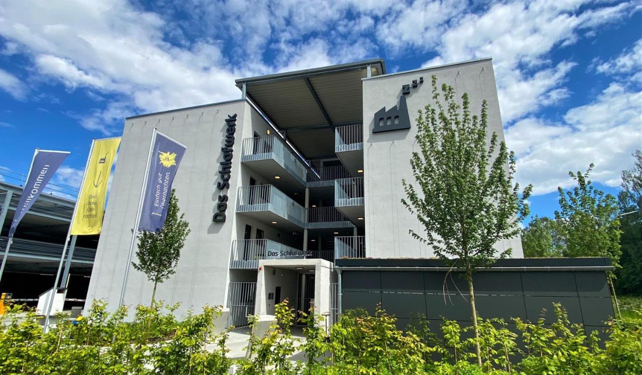 Das Schlafwerk Stuttgart-Nord Volldigitales Hotel-Self-Check In - Keine Rezeption-Lowbudget-Cashless Korntal-Münchingen Exteriér fotografie